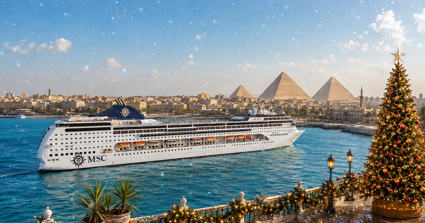 Crociera di Natale e Capodanno MSC Lirica Egitto