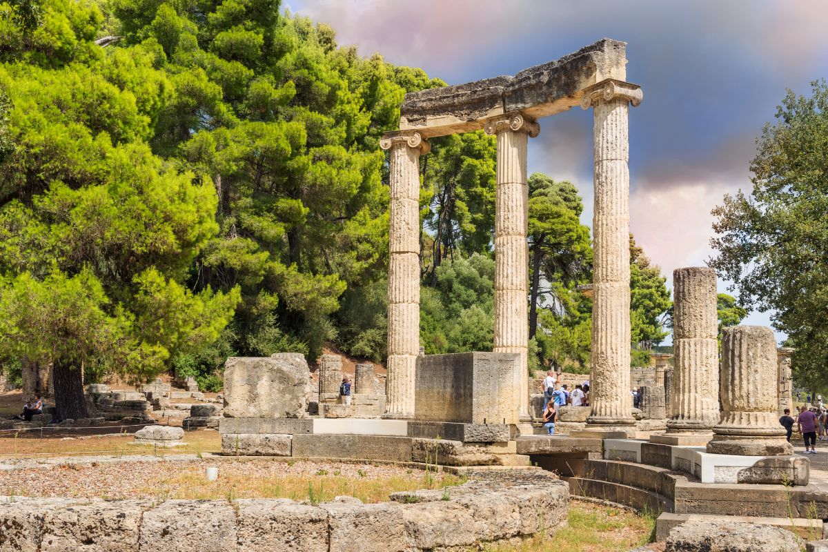 Olimpia Antica, il santuario dove nacquero i Giochi Olimpici, con lo stadio e i templi