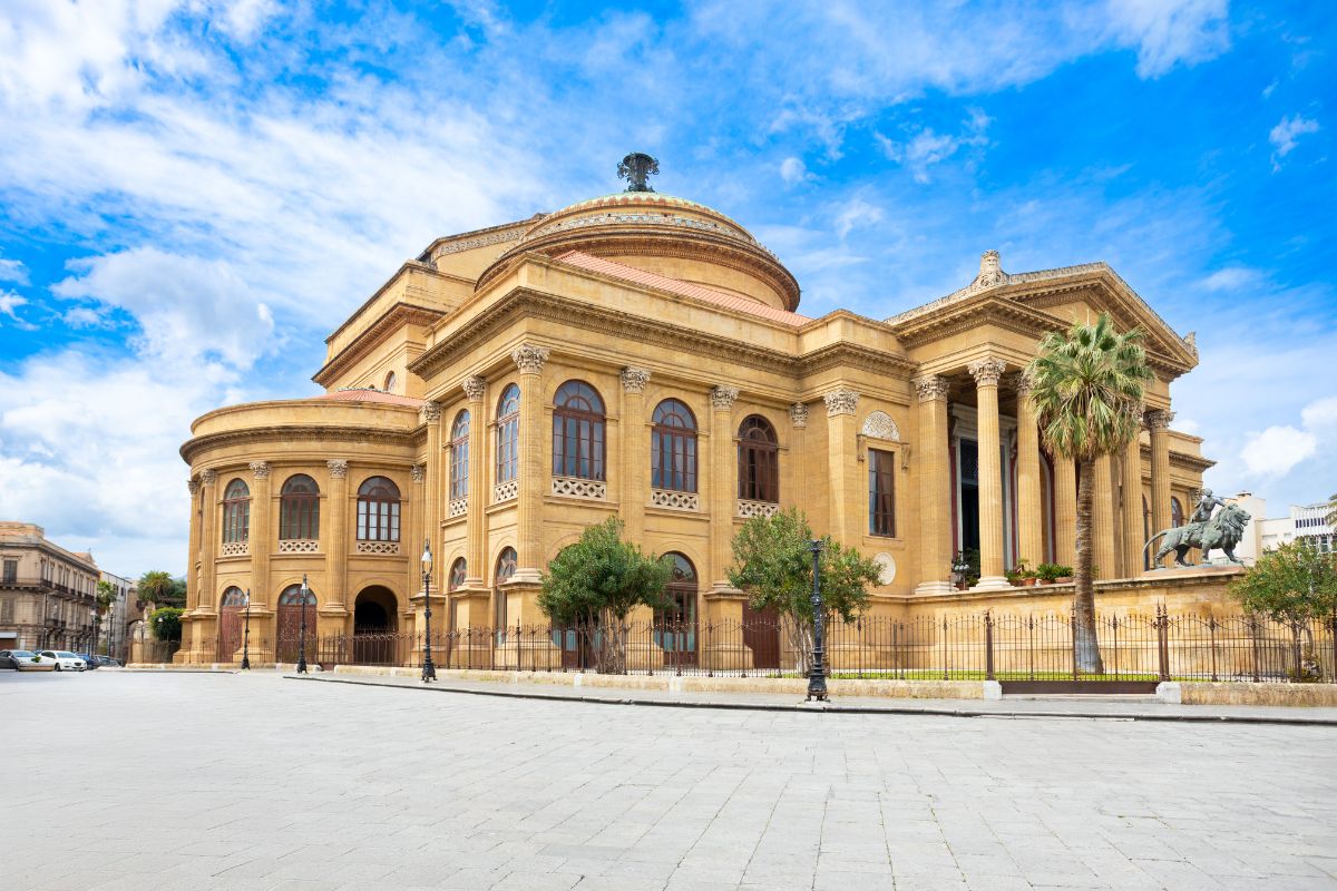 Teatro Massimo di Palermo, il piu grande teatro lirico d'Italia