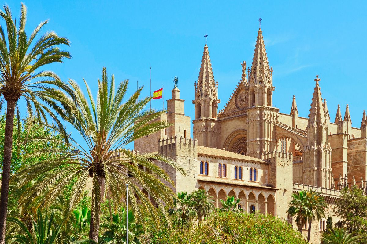 Cattedrale di Palma di Maiorca La Seu, gotica affacciata sul mare