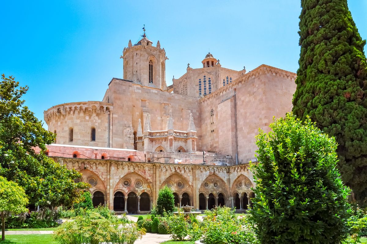 Cattedrale di Tarragona, romanico-gotica, con il chiostro