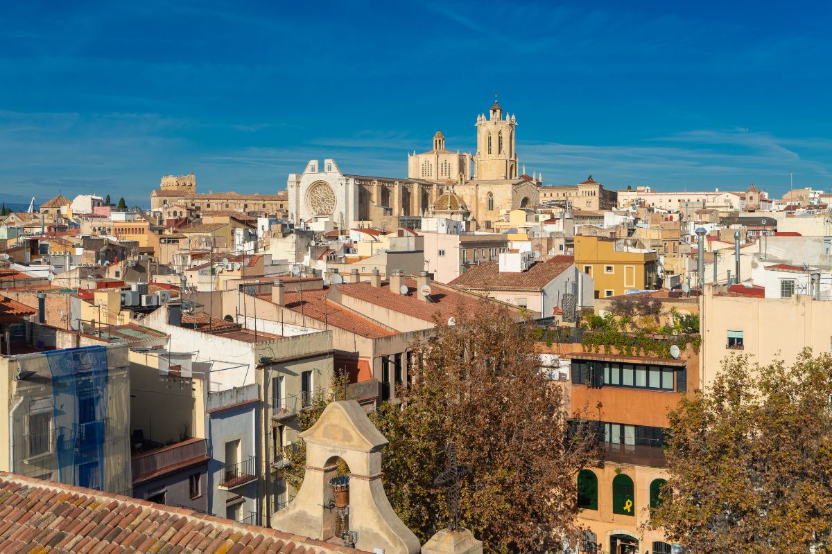 Part Alta di Tarragona, vicoli e piazzette del centro storico medievale