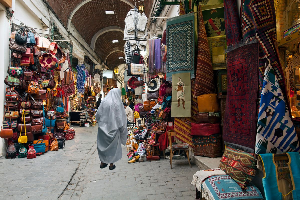 Medina di Tunisi, souk e vicoli della citta vecchia patrimonio UNESCO