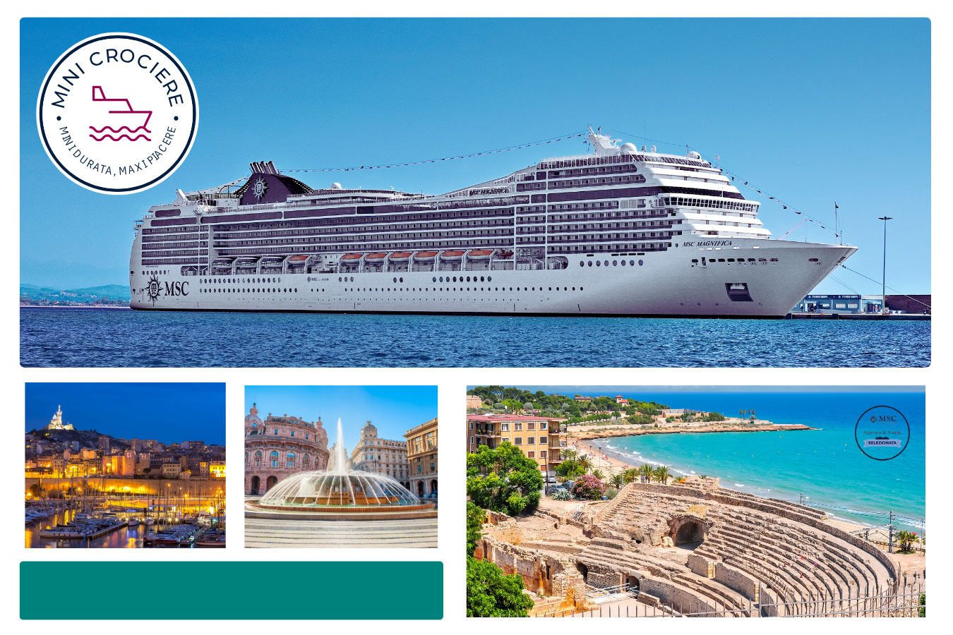 Offerta Offerta Mini Crociera MSC Magnifica da Genova Autunno 2027