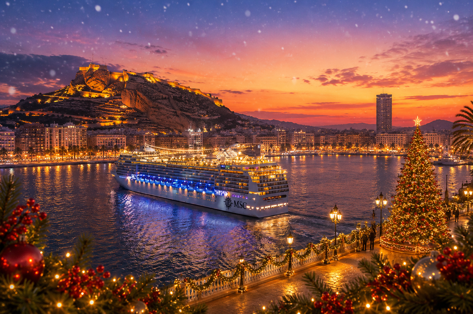 Offerta Crociera di Capodanno 2027 MSC Magnifica 10 Notti da Civitavecchia