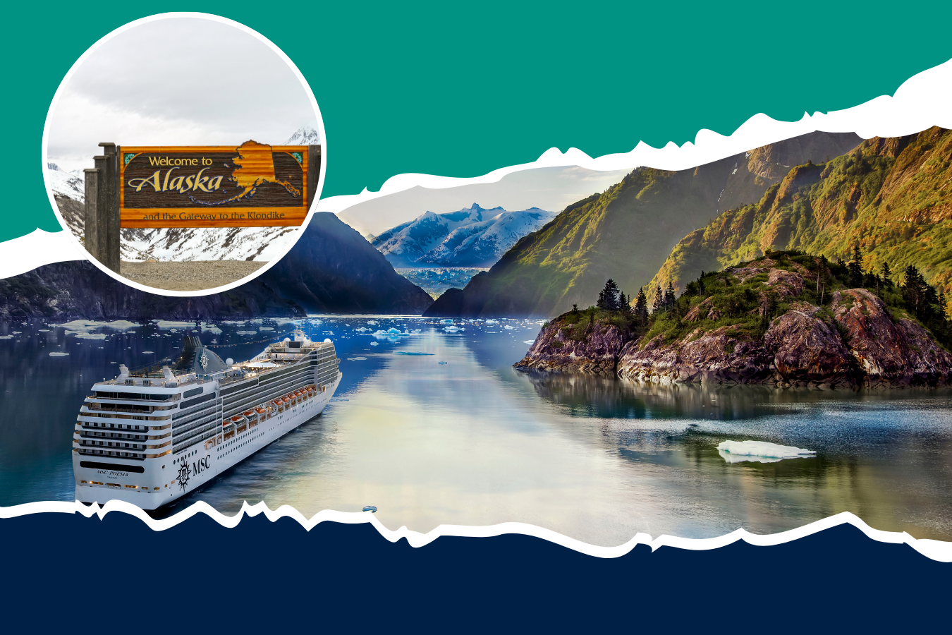 Offerta Scopri l'Alaska nell’Estate 2026 con MSC Poesia: Parti da Seattle