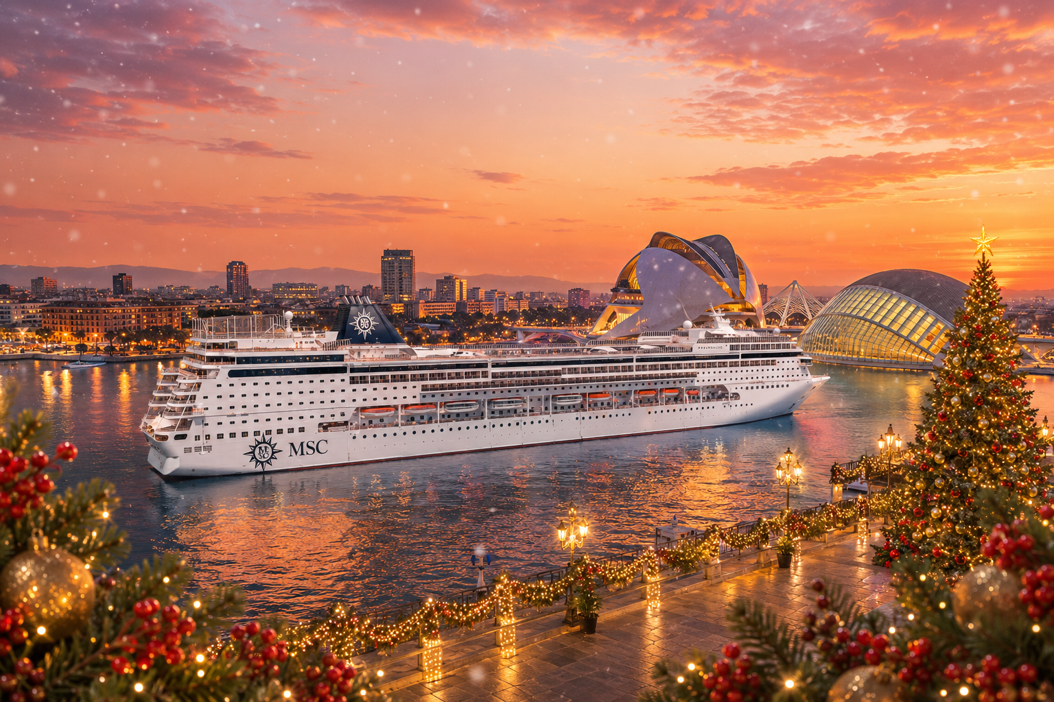 Offerta Crociera di Natale e Capodanno 2026/2027: MSC Sinfonia da Genova