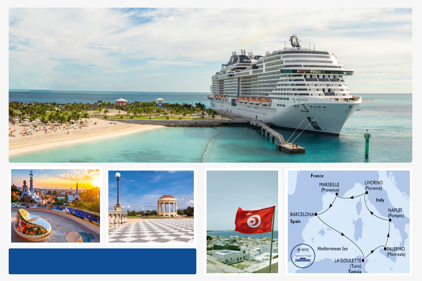 Offerta MSC Meraviglia da Palermo: Crociera Mediterraneo Occidentale Estate 2026