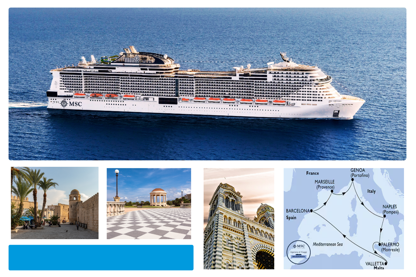 Offerta Crociera MSC Virtuosa da Palermo 7 Notti Estate 2027