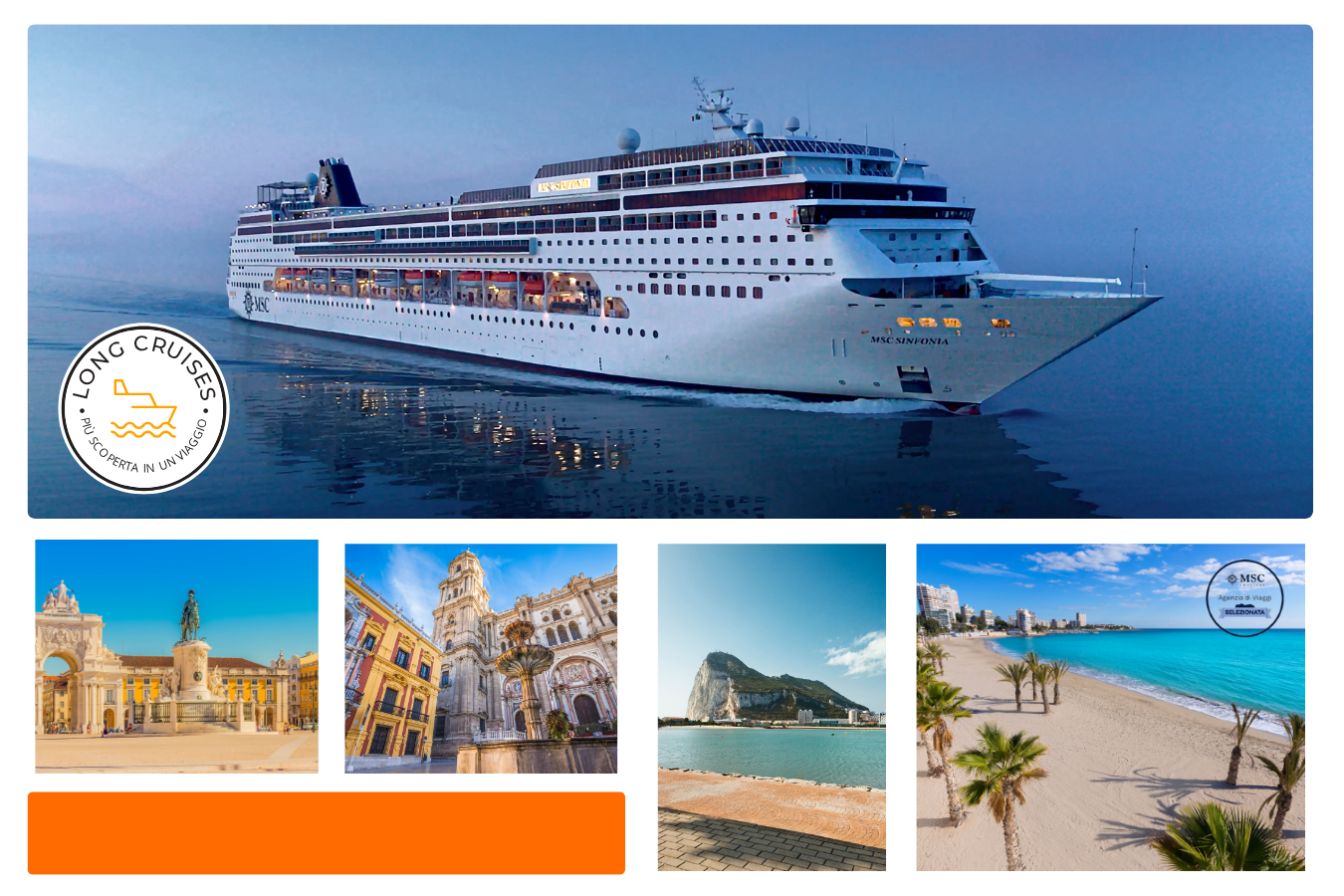 Offerta Crociera MSC Sinfonia da Genova 10 Notti Estate 2027