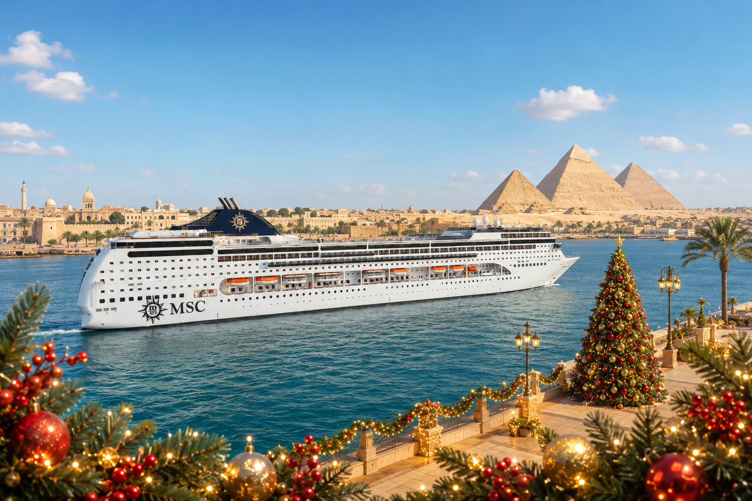 Offerta Crociera MSC Lirica da Venezia Egitto e Isole Greche 11 Notti