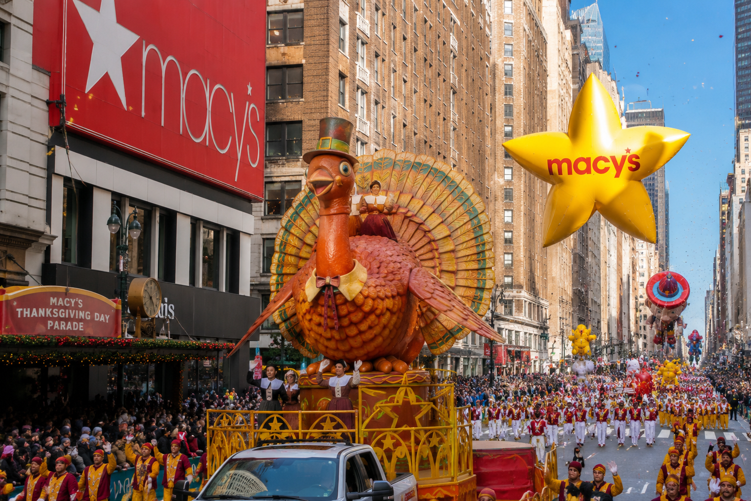 Offerta Thanksgiving a New York: Parata di Macy's e Black Friday con Accompagnatore